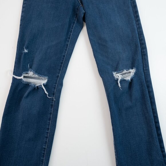 EXPRESS Modern Straight Super High Rise jeans size S - Picture 5 of 8